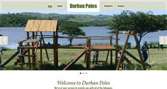 Desktop Screenshot of durbanpoles.co.za