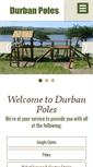 Mobile Screenshot of durbanpoles.co.za