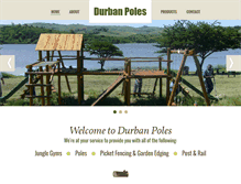 Tablet Screenshot of durbanpoles.co.za